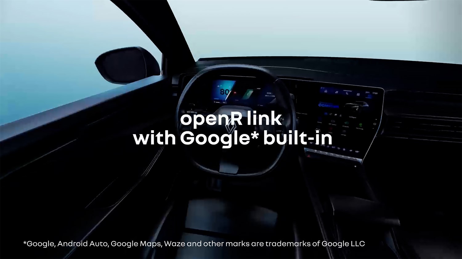 Renault Rafale full hybrid E-Tech - openR - multimedia system