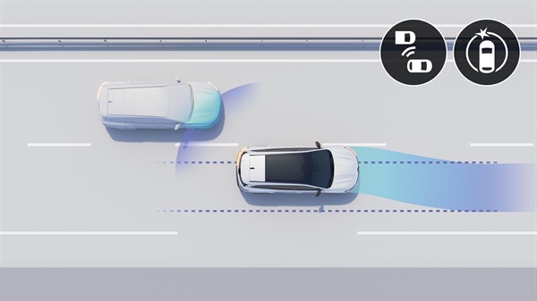 sõiduraja vahetuse assistent - Renault Espace E-Tech full hybrid