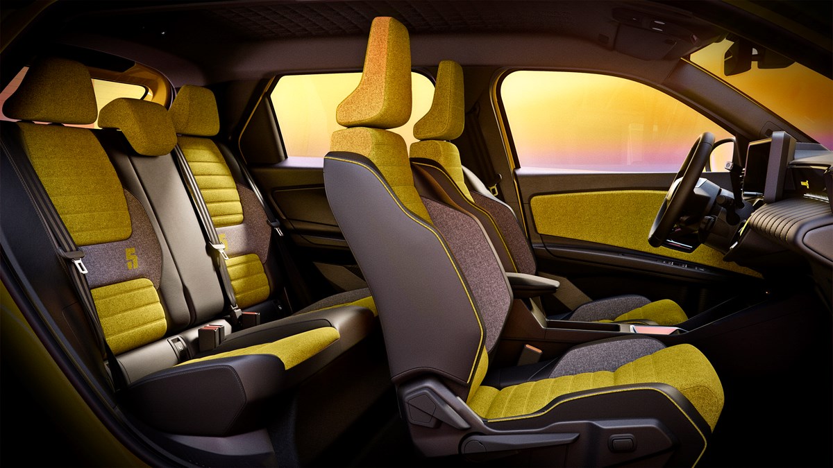 Interior - Renault 5 E-Tech electric