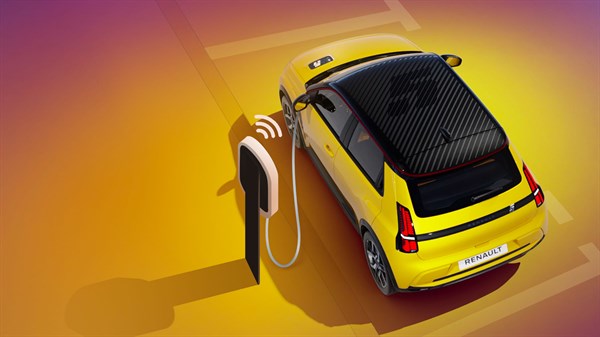 charge Renault 5 E-tech electric