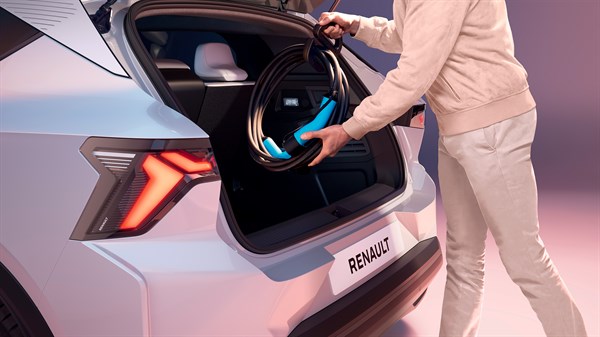 cable handle - Renault Scenic E-Tech electric