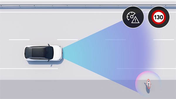 traffic sign recognition - Renault Scenic E-Tech electric