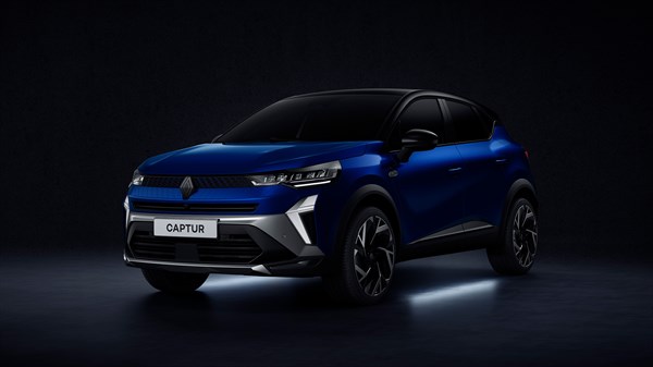 underbody welcome lighting - Renault Captur full hybrid E-Tech