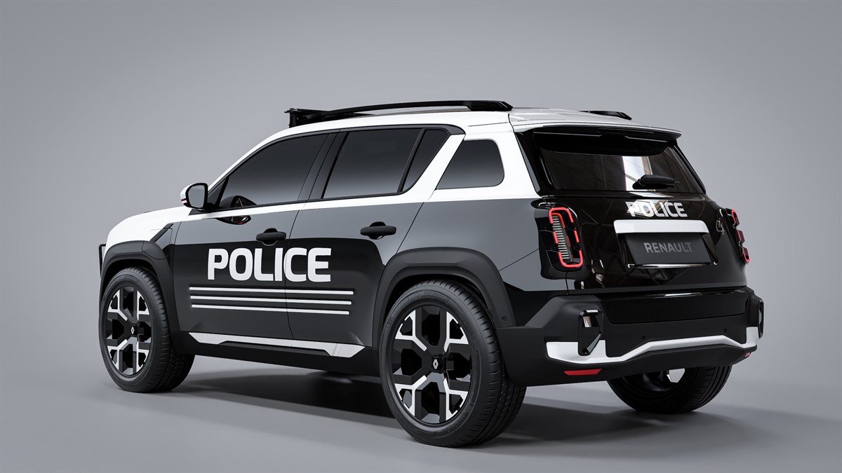 Police - 4TROOP - Renault 4 E-Tech electric
