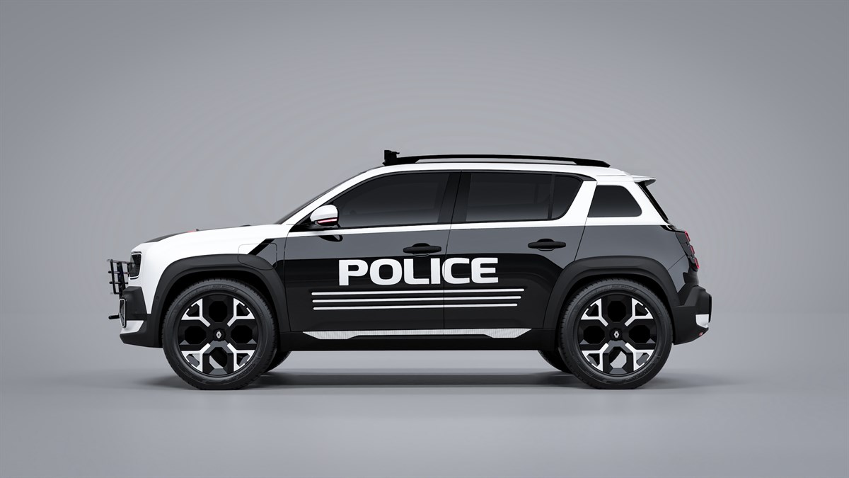Police - 4TROOP - Renault 4 E-Tech electric