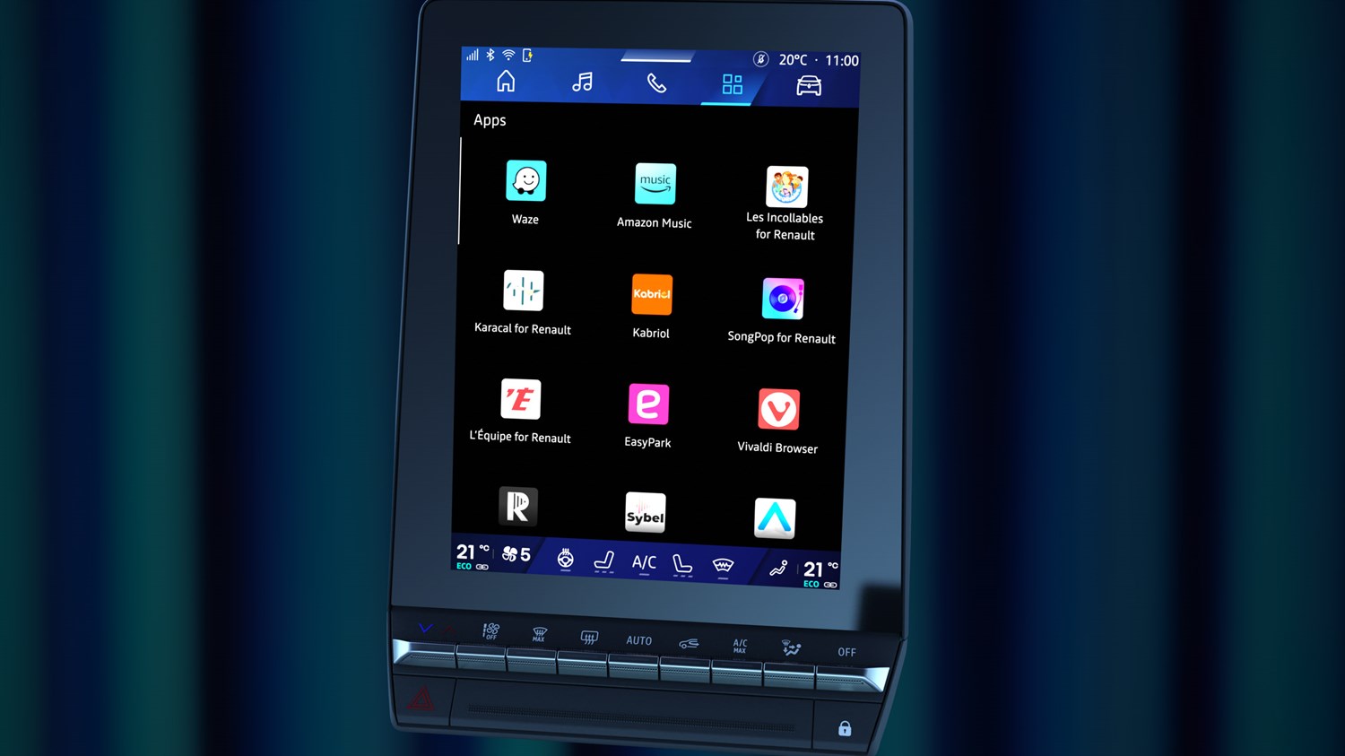 Renault Symbioz full hybrid E-Tech - openR - multimedia system