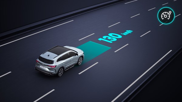 speed limiter - adas - Renault Espace E-Tech full hybrid