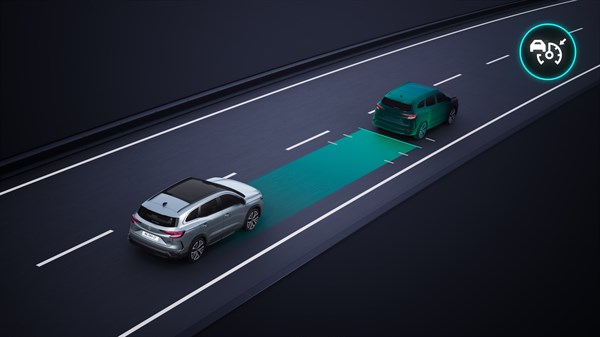 adaptive cruise control - adas - Renault Espace E-Tech full hybrid