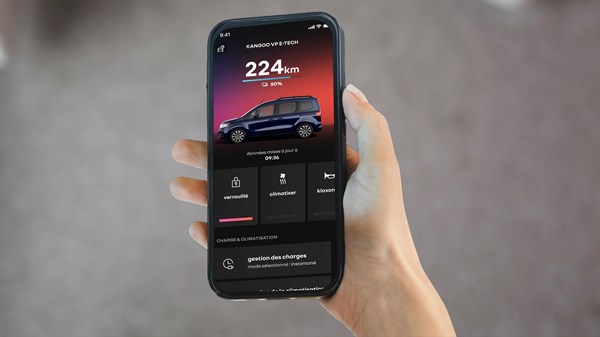 Mobilize charge pass - Renault Kangoo E-Tech electric