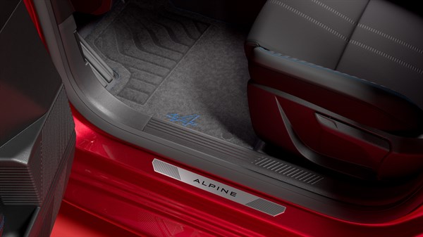 esprit Alpine textile floor mat Renault Clio