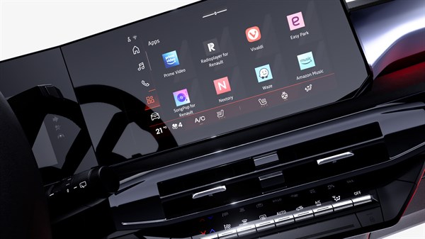 onboard technology - Renault Clio