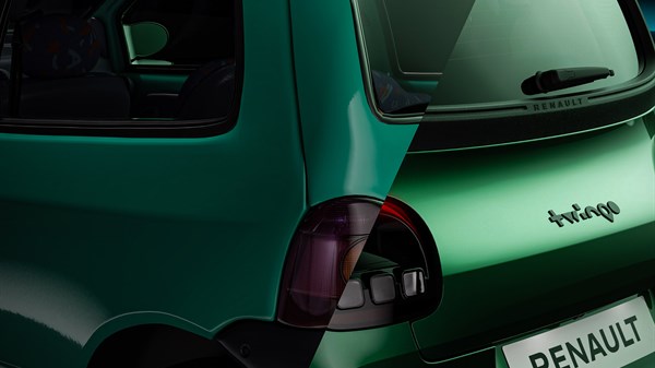 Renault Twingo E-Tech electric - iconic rear