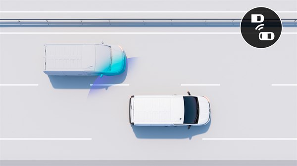 Renault Trafic Passenger - blind spot warning