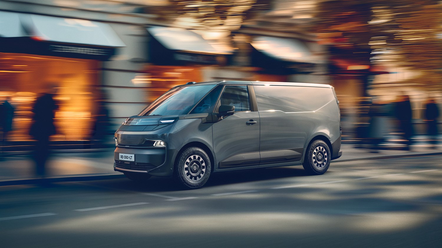 aerodynamic design - new Renault Trafic Van E-Tech electric