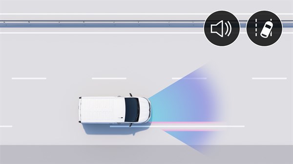 Renault Trafic Van - lane departure warning