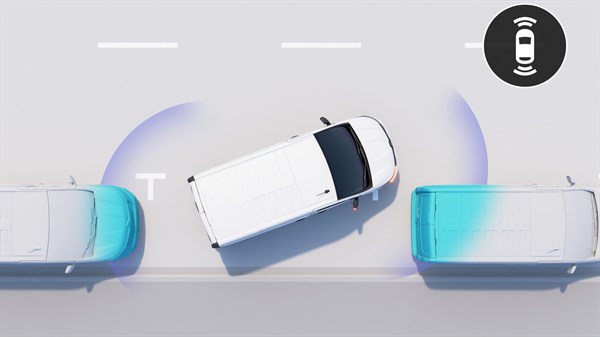 park assist systems - Renault Trafic Van