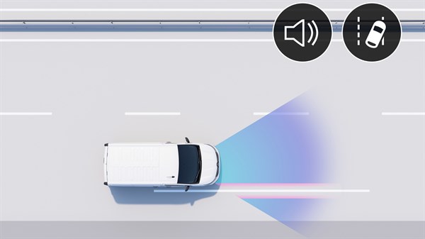 lane departure warning - Renault Trafic Van
