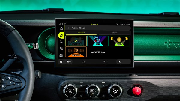 welcome sequence by Jean-Michel Jarre - Renault Twingo E-Tech electric