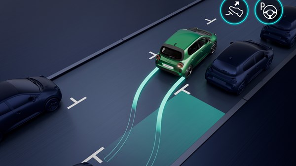 hands-free parking - Renault Twingo E-Tech electric