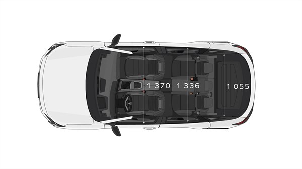  rear dimensions - modular design - Renault Austral full hybrid E-Tech 