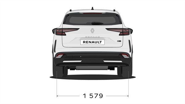 dimensions - Renault Espace full hybrid E-Tech
