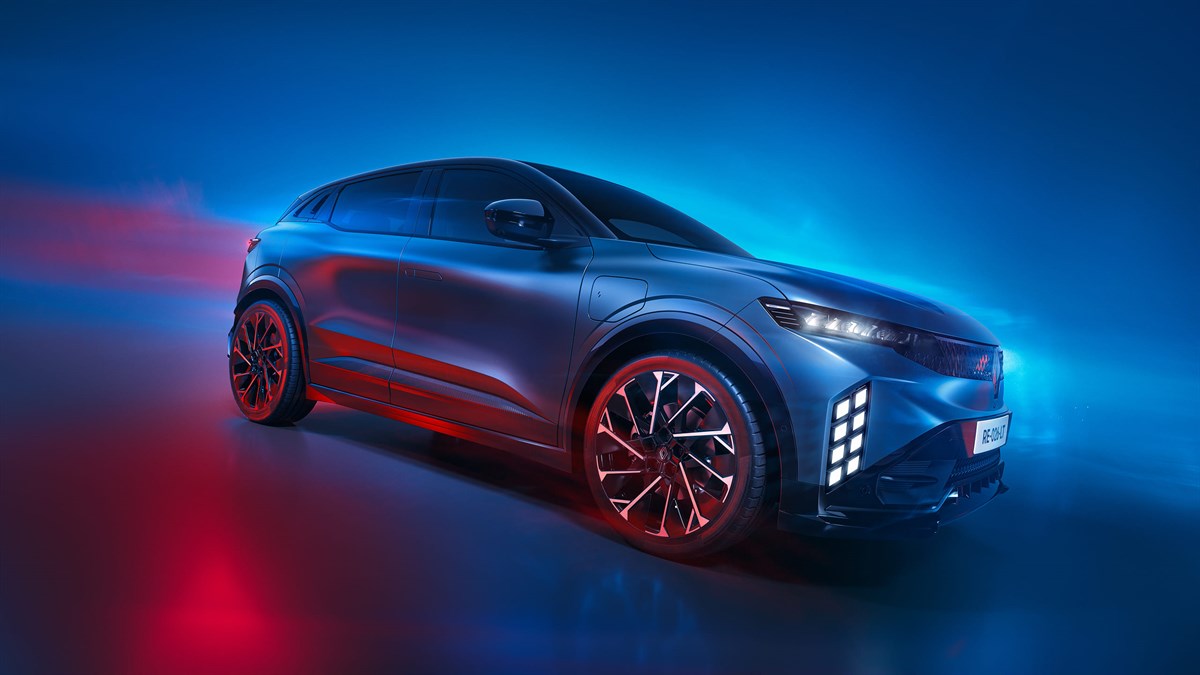 compact, dynamic styling - Renault Megane E-Tech electric