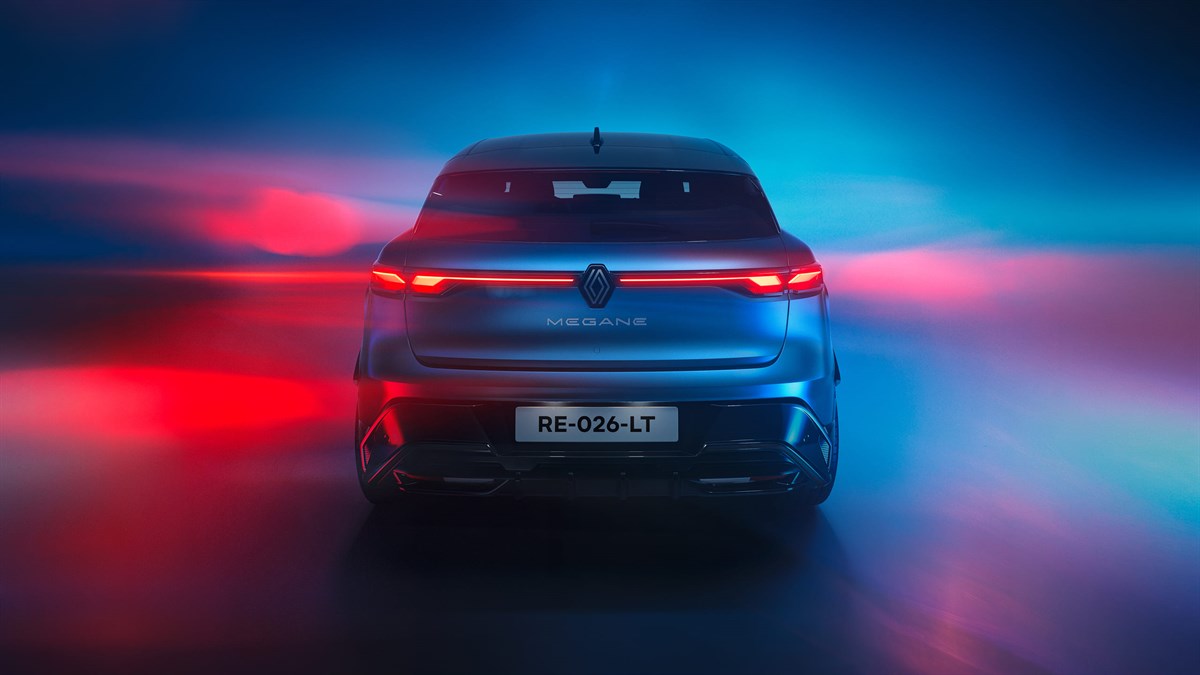 distinctive rear end - Renault Megane E-Tech electric