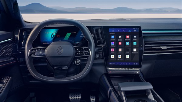 Rafale E-Tech hybrid - interior design 