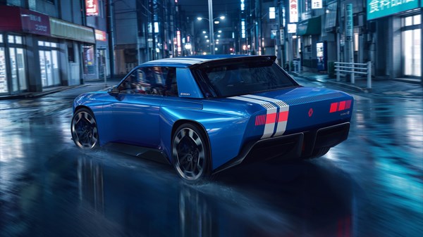 Renault 8 Gordini Concept - 19” front and 20” rear wheels
