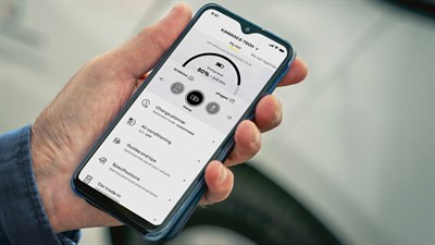 Renault Kangoo E-tech - salongi temperatuuri programmeerimine