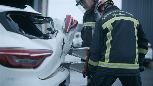 reisijate evakueerimine - Safety by Renault