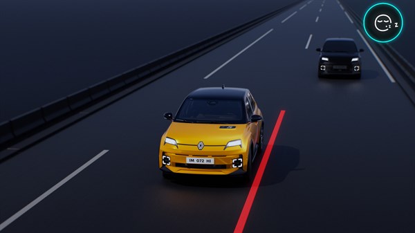 driver attention - Renault 5 E-Tech 100% électrique