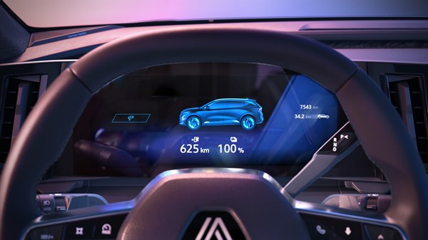 DC charging - Renault Scenic E-Tech electric