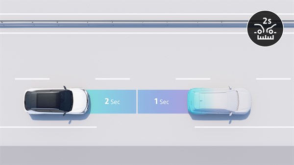 distance warning - Renault Scenic E-Tech electric