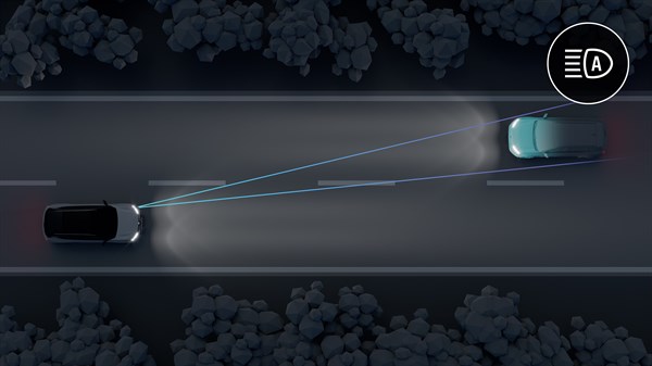 high beam lights - Renault Scenic E-Tech electric