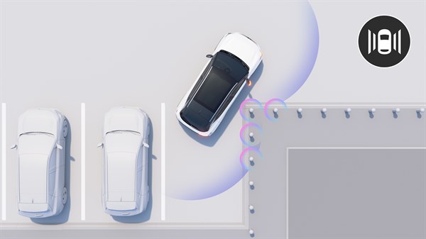 side park assist - Renault Scenic E-Tech electric