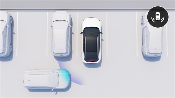 rear cross traffic alert - Renault Scenic E-Tech electric