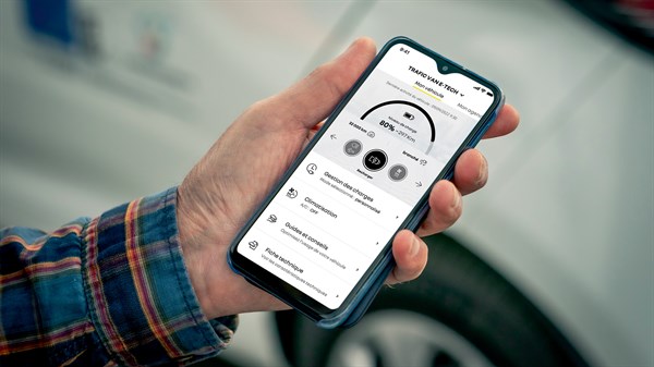 programming the temperature - Renault Trafic Van E-Tech electric