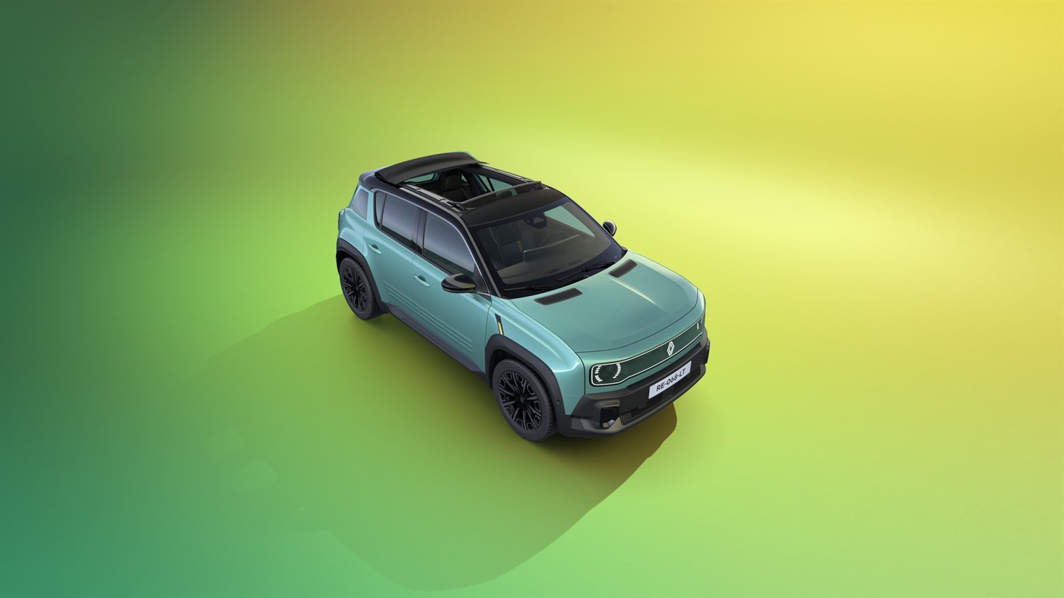 hauts-de-France green - Renault 4 E-Tech electric