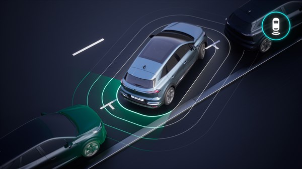 Renault Symbioz full hybrid E-Tech  - rear park assist