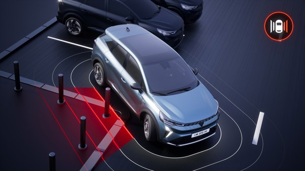 Renault Symbioz full hybrid E-Tech  - side park assist