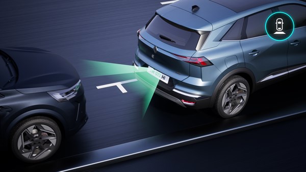 Renault Symbioz full hybrid E-Tech  - rear view camera
