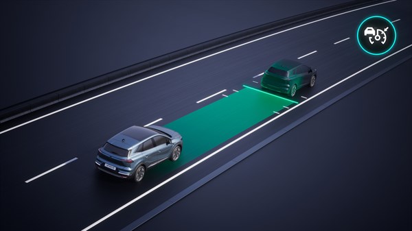 Renault Symbioz full hybrid E-Tech  - adaptive cruise control