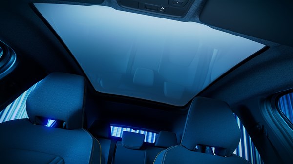 solarbay® 4 opacity modes - Renault Symbioz full hybrid E-Tech 