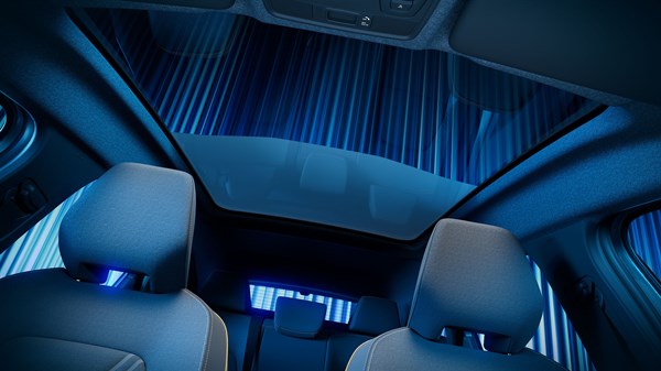 solarbay® 4 opacity modes - Renault Symbioz full hybrid E-Tech 