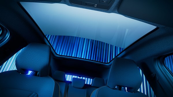 solarbay® 4 opacity modes - Renault Symbioz full hybrid E-Tech 