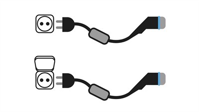 domestic socket - Renault Scenic E-Tech electric