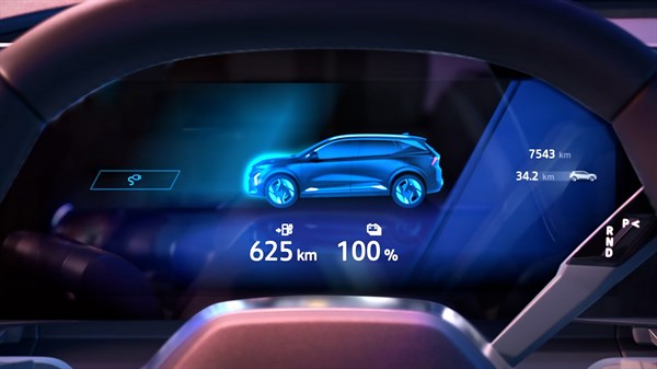 driving range - Renault Scenic E-Tech electric