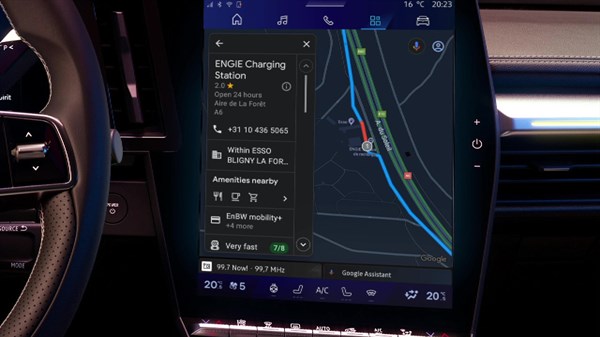 apps - Renault Scenic E-Tech electric