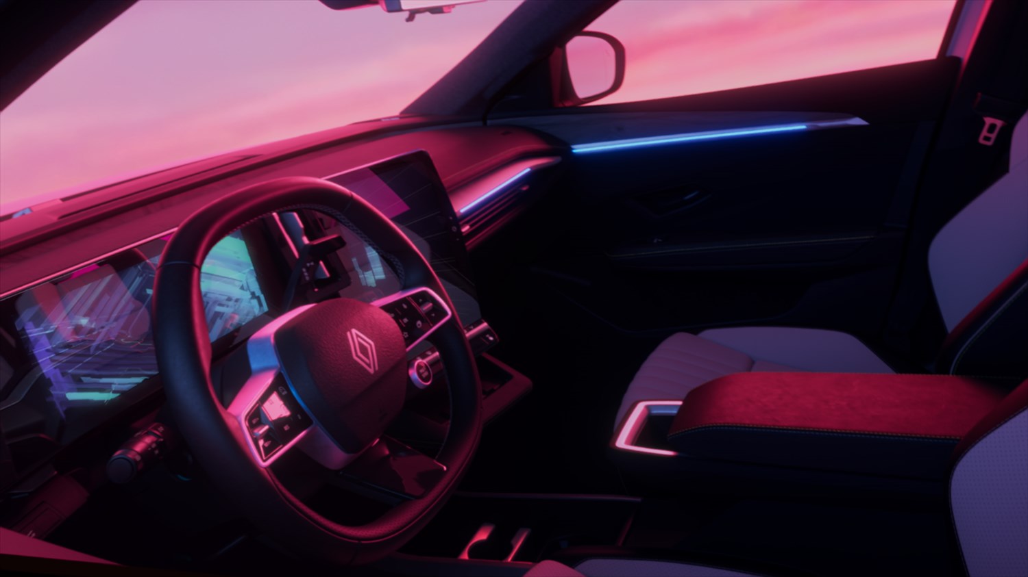 onboard comfort- Renault Scenic E-Tech electric